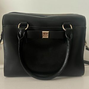 Kate Spade mid-size structured bag (black)